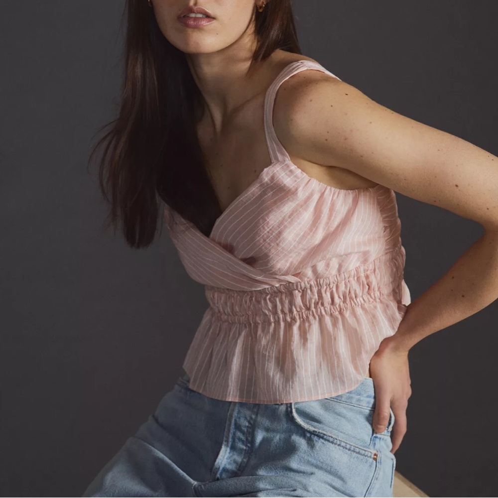 NWT Anthropologie Maeve Crop Top